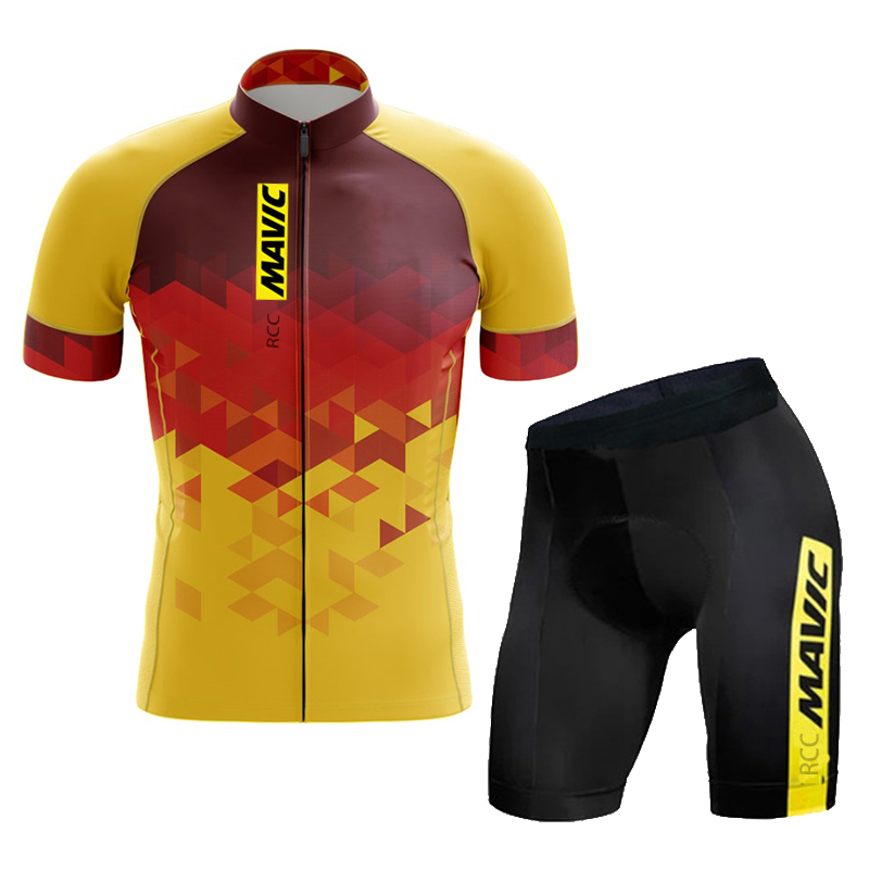 MAVIC 남성용 반팔 사이클링 세트, 철인 3 종 경 - Cycling Gear Jersey 리뷰 및 가격