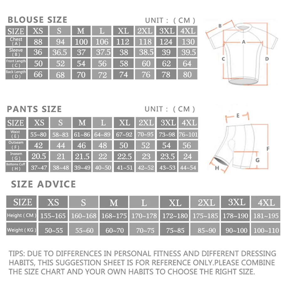 2027 히루 사이클링 저지 세트, 여름용 통기성 자전 - Cycling Bib Shorts 리뷰 및 가격